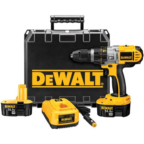 DEWALT DCD930VX 14.4-Volt 1/2-Inch XRP Hammerdrill/Drill/Driver with Vehicle Charger