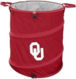 Oklahoma Sooners Trash Can Cooler/Laundry Hamper NCAA College Athletics Sports Team Fan Merchandise