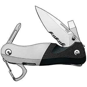 Leatherman Expanse e33Tx Combo Straight Serrated Blade Knife by 