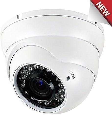 Amview 2.1MP 1080P HD TVI 2.1MP 2.8-12mm Varifocal Zoom 36IR LEDs Surveillance Security Camera