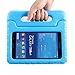 Samsung Galaxy Tab 4 7.0 Case - Travellor® EVA Kids Light Weight Shockproof Kids Proof Protective Cover Case Super Protection with Stand & Handle for Samsung Galaxy Tab 4 7.0 inch (Blue)