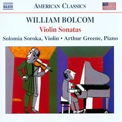 William Bolcom: Violin Sonatas