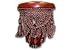 Wine Loop & Tassel Genuine Leather Pool Table Pockets - Free Shipping