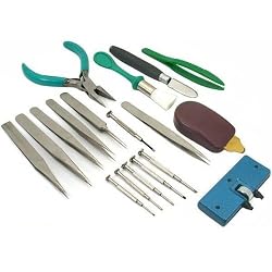 Watch Case Opener Knife Pliers Screwdrivers Tweezers