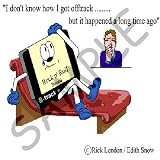 Londons Times Health and Vanity Trends Cartoons - 8 Tracks In Therapy - Light Switch Covers - 2 plug outlet cover