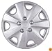 Drive Accessories KT957-14SL 14-Inch Plastic Wheel Cover, Silver Lacquer (Alloy Color)