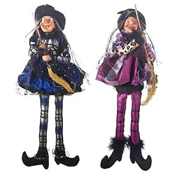 Witches Shelf Sitter set of two