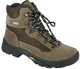 Zoom Produkt-Bild: Mittelhoher Wanderschuhe Bergschuhe mit VIBRAM Spezialgummisohle + RAIN TEX beige