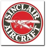 Signpast Reproduction Vintage Sign, SINCLAIR AIRCRAFT