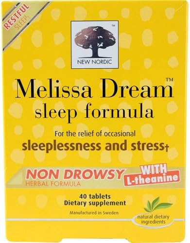 New - New Nordic Melissa Dream - 40 Tablets