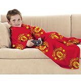 Manchester United Fc Football Official Cosy Slanket Sleeved Fleece