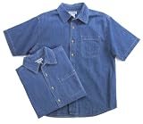 2 - Pk. Short - sleeve Denim Shirt