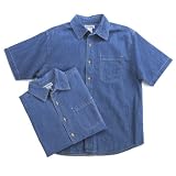 Short Sleeve Denim Shirt 2pk