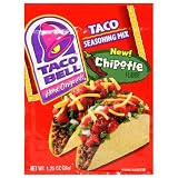 Taco Bell Home Originals Chipotle Taco Seasoning Mix, 1.25-Ounce Packets (Pack of 48)