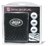 NFL New York Jets Embroidered Golf Towel (3 Golf Balls/12 Tee Gift Set)