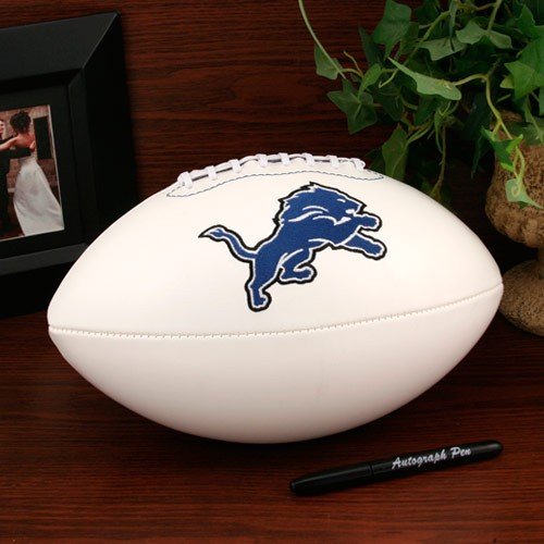 Detroit Lions Official Full-Size Autograph Football
