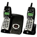 GE Cordless 2.4 GHz 27851FE2 Phone with Dual Handsets, Call Waiting Caller ID and Digital Answering System