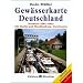 Gew�sserkarte Deutschland, Nordost, Elbe-Oder: Mit Berlin und Mecklenburgischen Gew�ssern