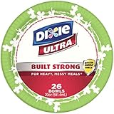Dixie Ultra Disposable Bowls, 26 Count (Pack of 4)