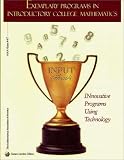 Exemplary Programs in Introductory College Mathematics (M a a Notes)