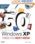 50 Microsoft Windows XP Things You Must Know