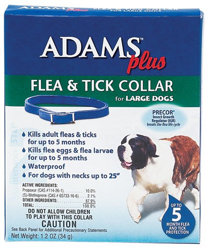 Adams Plus Flea & Tick Collar for Large Dogs - 5 Month