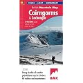 Cairngorms and Lochnagar (British Mountain Map)