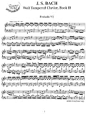 Bach, J.S. Book II: Prelude and Fugue No. 6: Instantly download and print sheet music