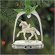 Noelle Holiday Horse Stirrup Ornament - 10th in Series for 2008