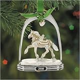 Noelle Holiday Horse Stirrup Ornament - 10th in Series for 2008