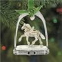 Noelle Holiday Horse Stirrup Ornament - 10th in Series for 2008