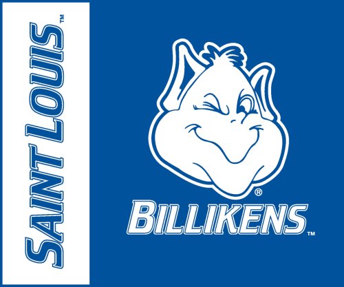 Buy Saint Louis Billikens NCAA Classic Collection Blanket Throw by Biederlack