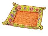 Fat Cat Kitty Hoots Cat Bed Double Wide Flower