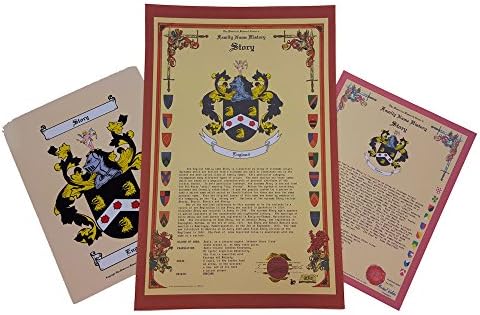 Suran Coat of Arms, Family Crest and Name History - Three Print Combo - Ukraine Origin