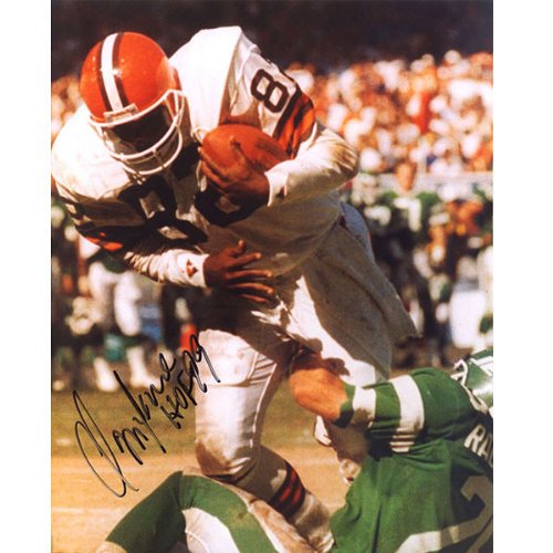 Ozzie Newsome HOF 99 Autographed / Signed 8x10 Photo - Cleveland Browns