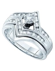 0.25CTW-DIA RD-CENTER BRIDAL SET