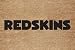 Memory Company Washington Redskins Flocked Door Mat