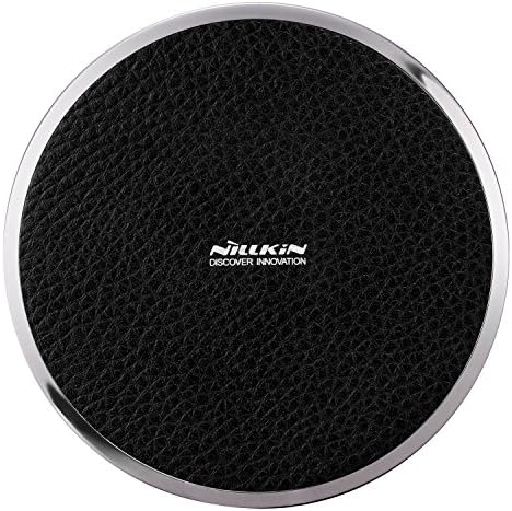 JUNCHI Wireless Charger,Magic Disk Qi Standard Wireless Charging Dock for Samsung Galaxy S7/S7 Edge/S6/S6 Edge/S6 Edge Plus/Note5,iPhone 6/6s,iPhone 6/6s Plus and All Qi-Enabled Devices (Black)