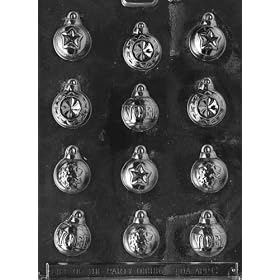 Buy ASSORTED ORNAMENTS Christmas Candy Mold Chocolate now!