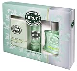 Brut - 8642699 - Coffret Eau de Brut: Eau de Toilette 100 ml + Après-Rasage 100 ml + Déodorant Atomiseur 200 ml