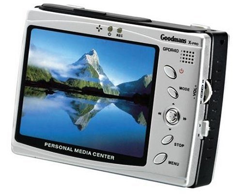 Childrens Toyshop  Third Party New : Goodmans GPDR40  40GB Multi Function Personal MPEG4 Digital Video Player