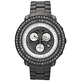 Joe Rodeo Junior 8.0 Ct Black Diamonds Watch #JJU301 Jitwatches