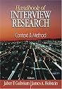 Handbook of Interview Research: Context & Method