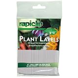 Luster Leaf Rapiclip 4-Inch Garden Plant Labels - 50 Pack 827