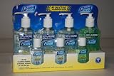 Purell Instant Hand Sanitizer 7 bottles [ ORIG: 3-12 Fl Oz /354 ml each ; 2-2 Fl Oz /59 ml each : ALOE: 1-12 Fl Oz/354 ml; 1-2 Fl Oz/59 ml] 4 Bottles with 50% More Bonus - 12 Fl Oz for 8 Fl Oz price