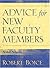 Advice for New Faculty Members