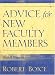 Advice for New Faculty Members