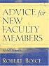 Advice for New Faculty Members