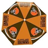 Cleveland Browns NFL Beach Umbrella (6 Ft Diameter)