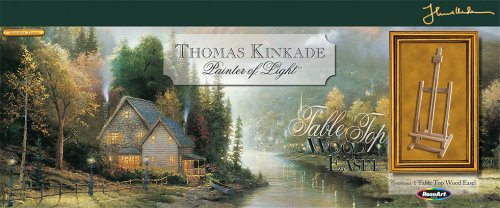 Thomas Kinkade Wooden Tabletop Easel by Mega Brands